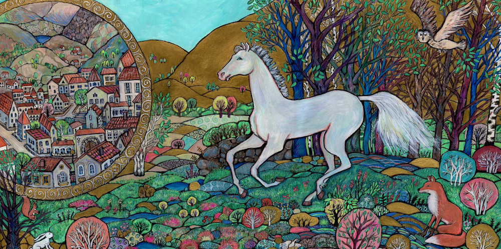 Gitty Gallop horse OI 0630 O 0523