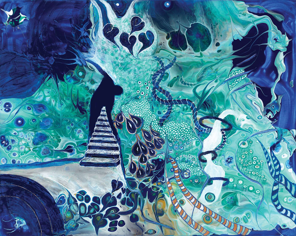 Building Bridges Art Art by Lale