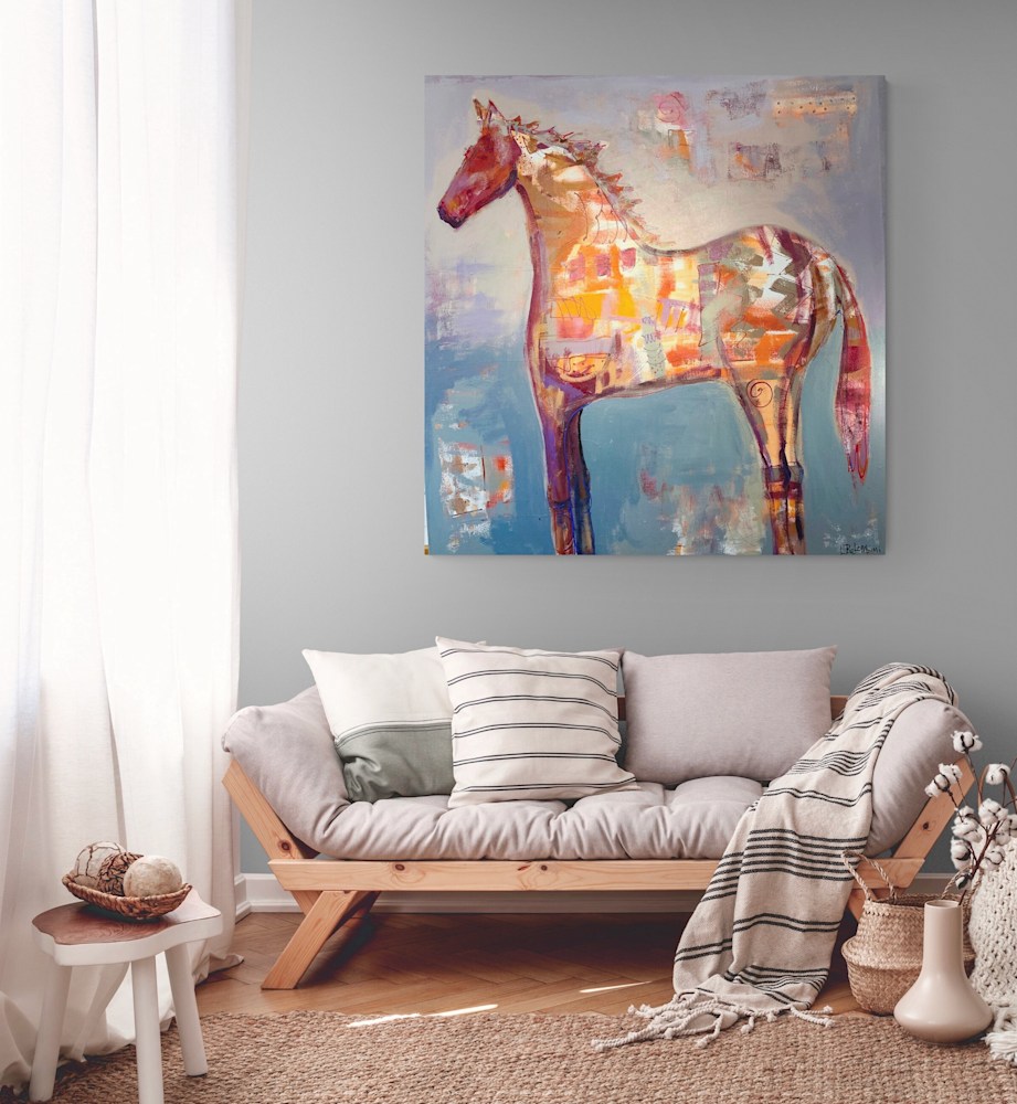 horse  living room Wall (2)