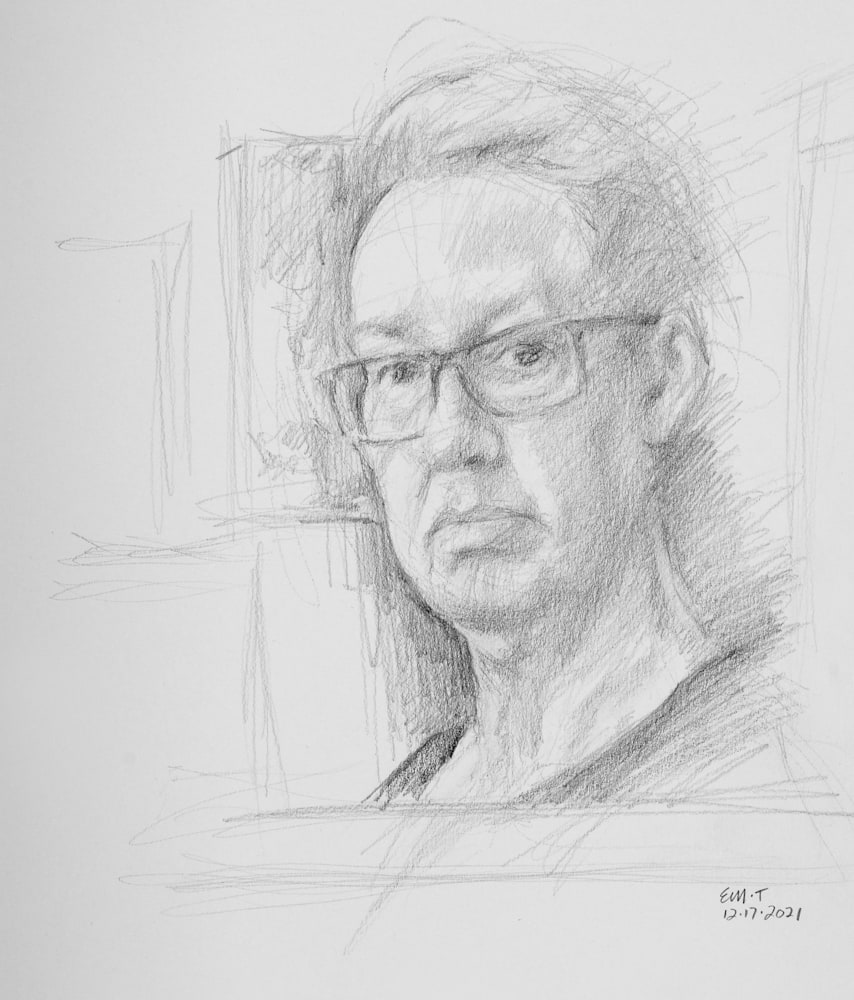 Serious Self Portrait
