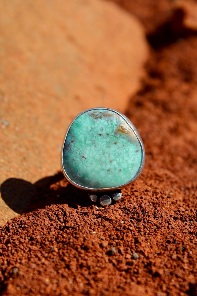 Chunky Turquoise Ring 2