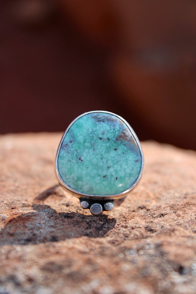 Chunky Turquoise Ring 