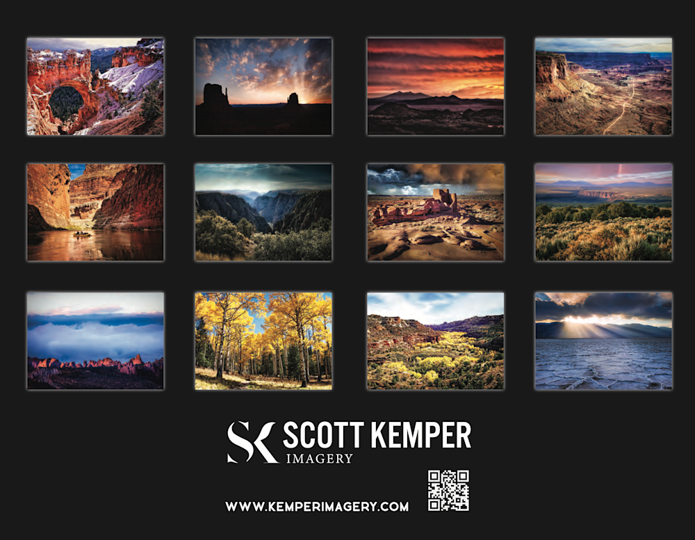 2024 Beautiful Southwest Calendar by Scott Kemper