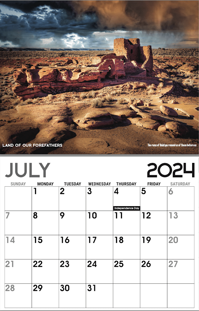 2024 Beautiful Southwest Calendar by Scott Kemper