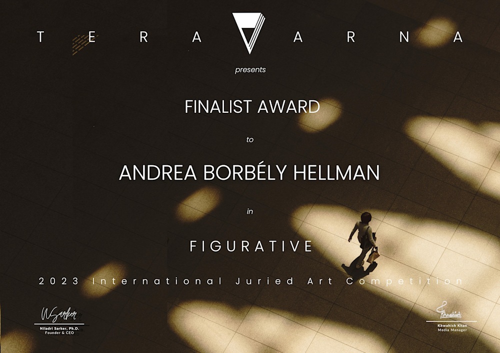 Teravarna 6th Figurative Finalist Award Andrea Borbély Hellman