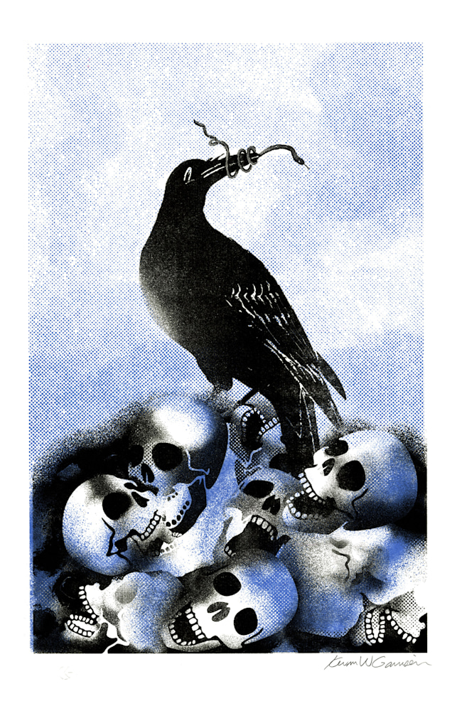0174 Early Bird Skulls 11x17