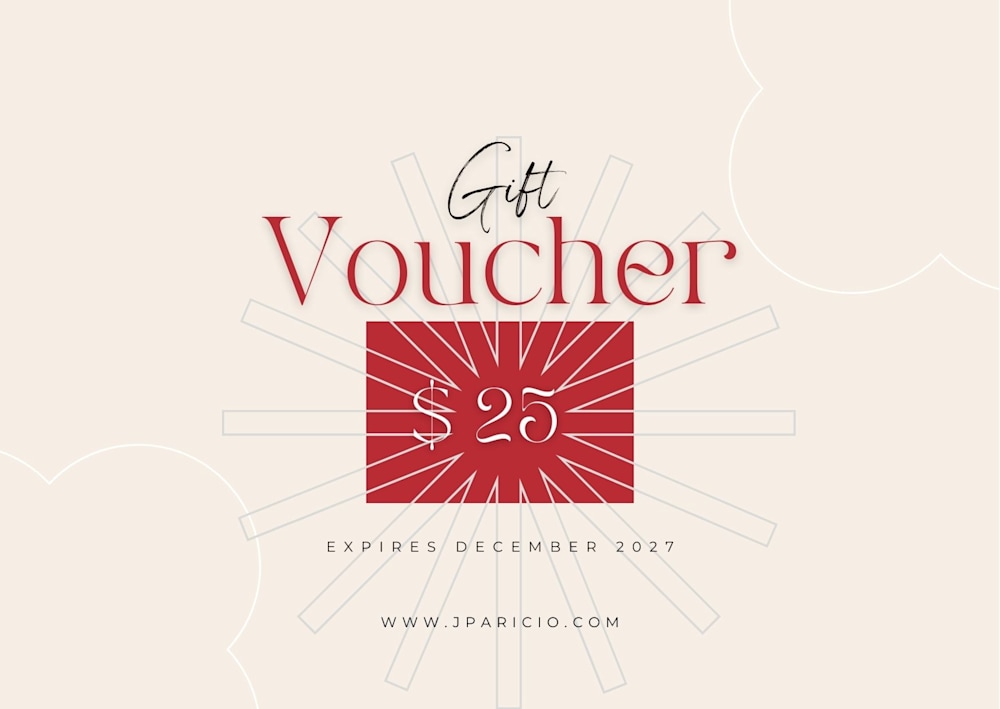JParicio $25 Gift Card Printable