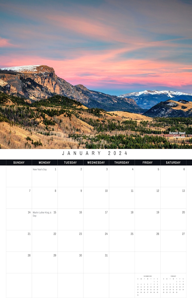 2024 Great American Road Trip Calendar — Photo calendars