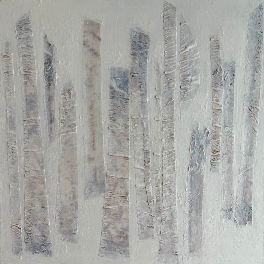 Laukkanen Vanishing Forest I Mixed Media 16x16 $600