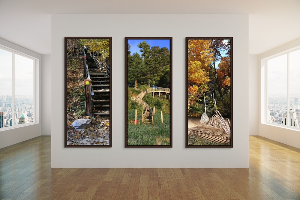 Sun Stairs Mount Baldy Autumn Stairs