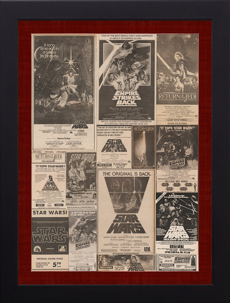 Jeff Gurwood Star Wars Framed