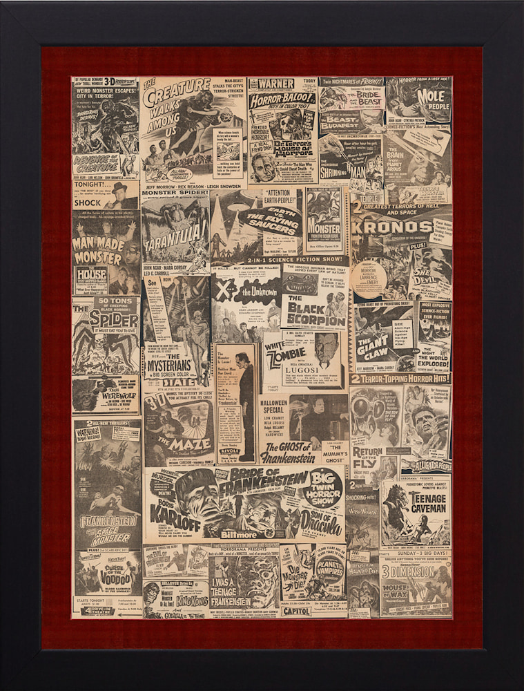 Jeff Gurwood Horror B Framed