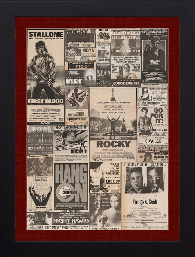 Jeff Gurwood Stallone Framed