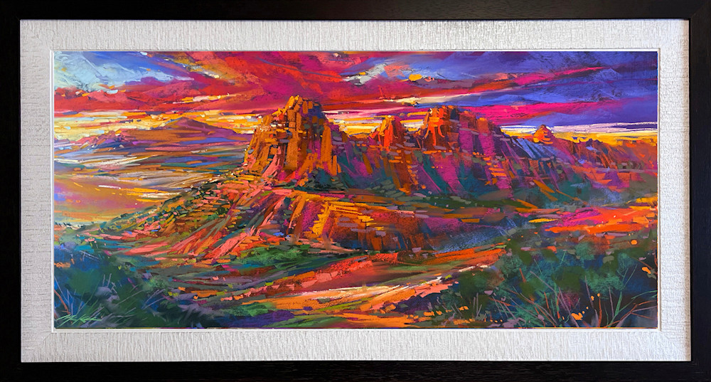 Sedona Colors #3 framed