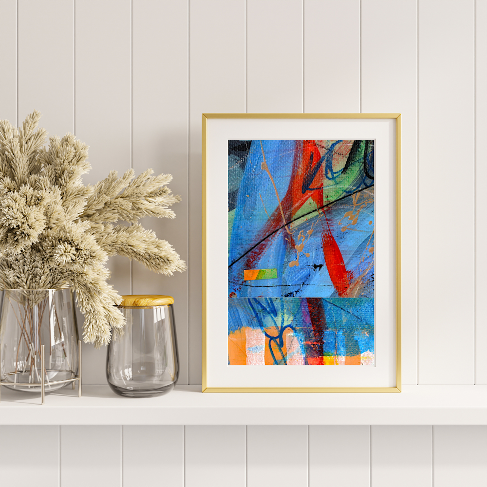 2085 Beige Minimalist Wall Art Mockup For Photo Sale Instagram Post