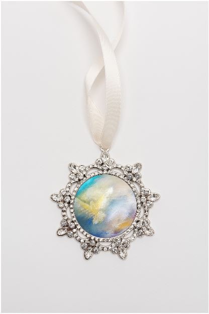 DOVE SNOWFLAKE ORNAMENT KIMBRA VERSION