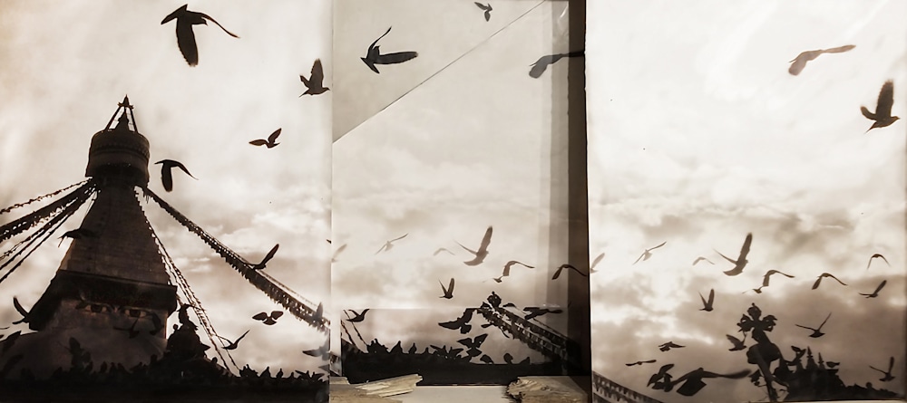 When the Birds Fly 38x20x6