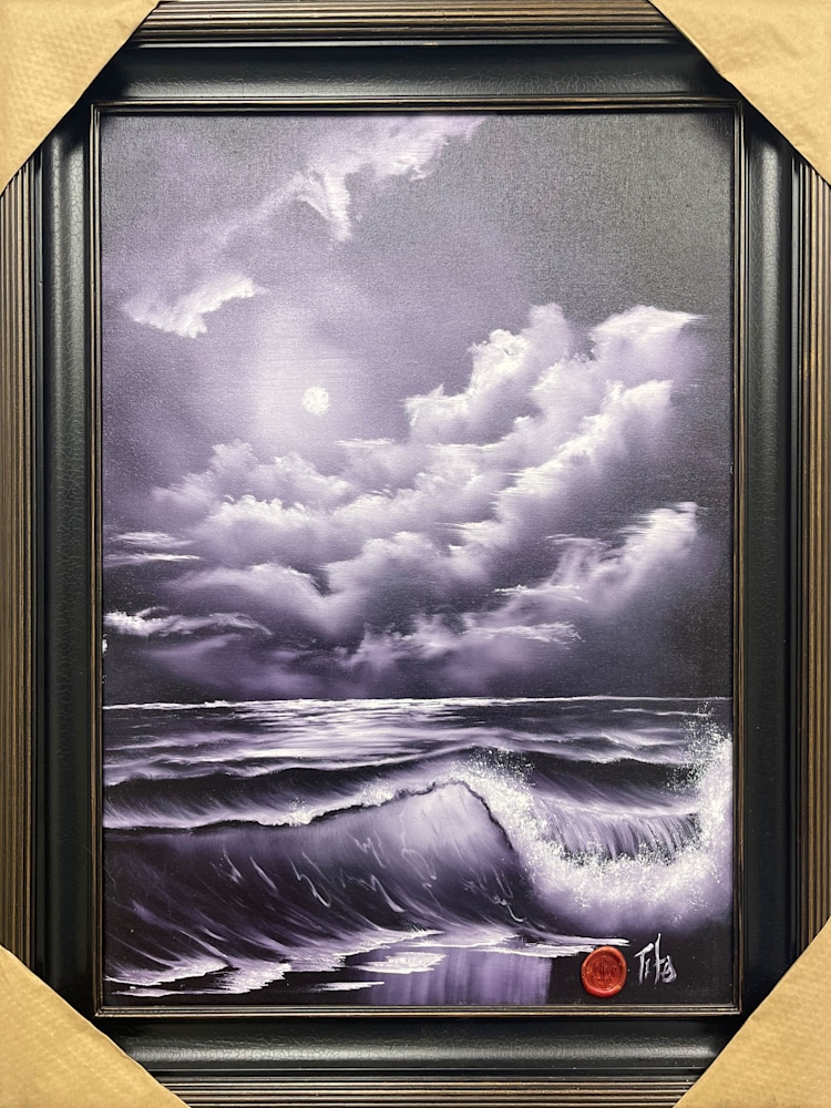 Tito's Art Nh0202 Lavender Seascape