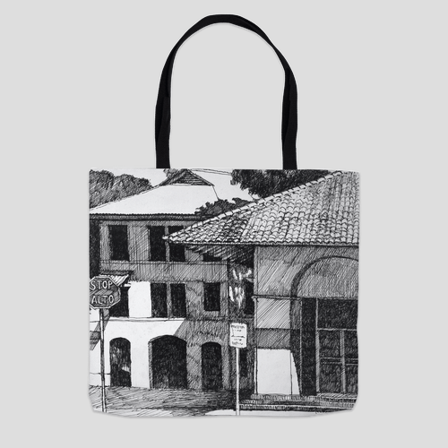 13 x 13 Tote Bag Front