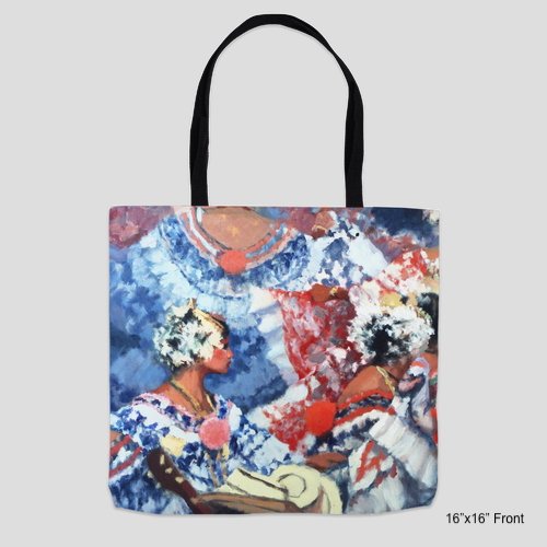 16x16 Tote Front