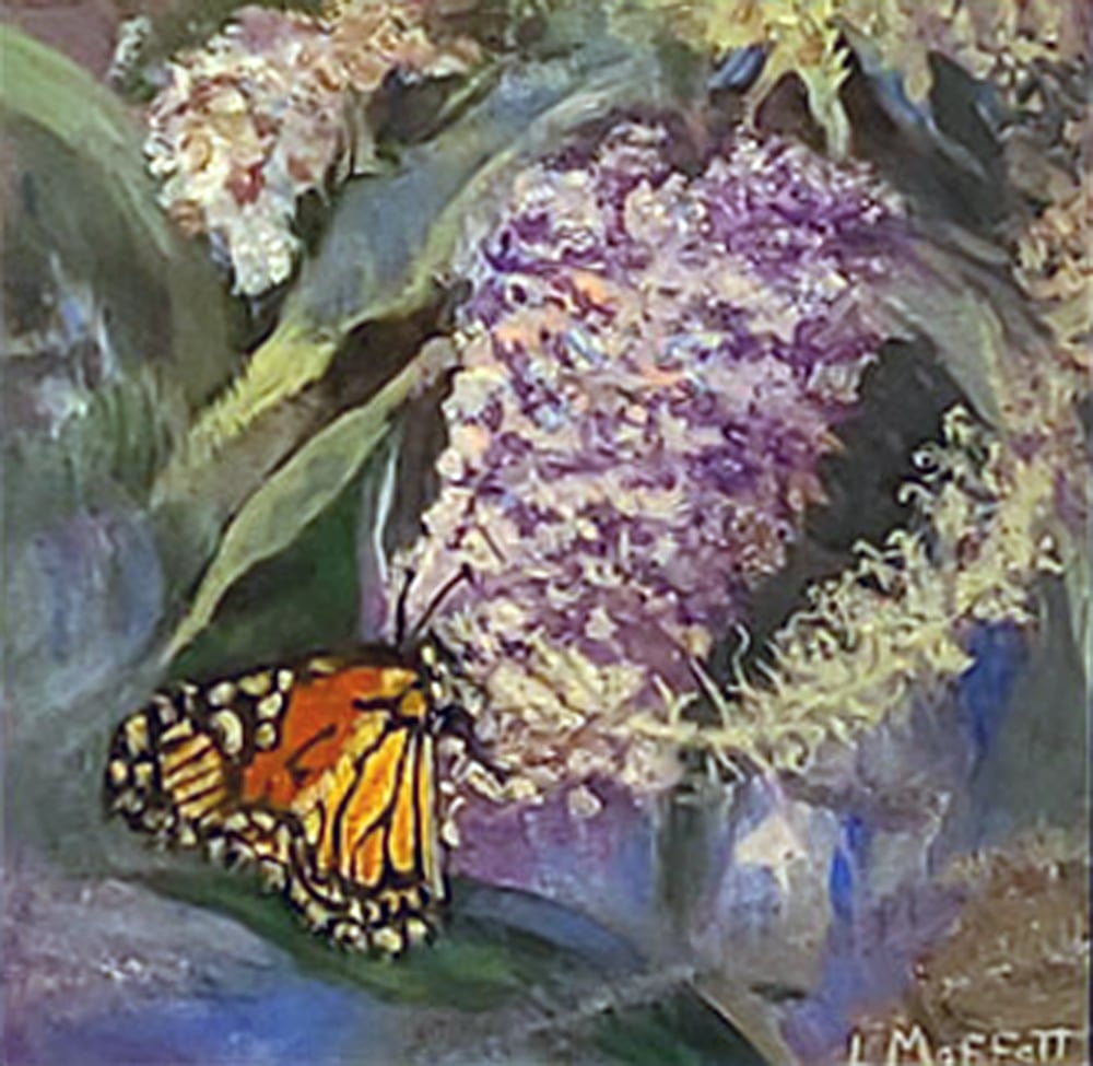 Monarch butterfly by Lynda Moffatt