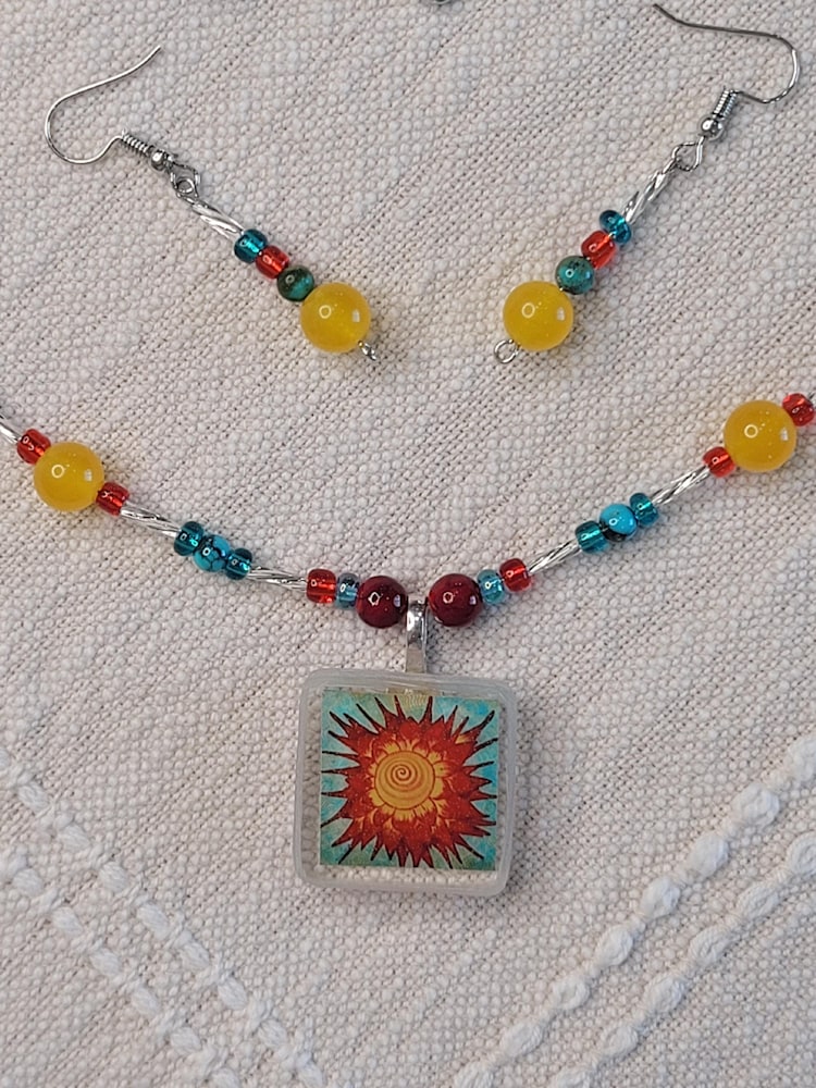 sunburst close up