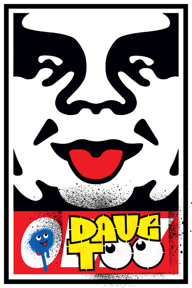 Shepard Fairey x DAVe TOO   OG Silliness