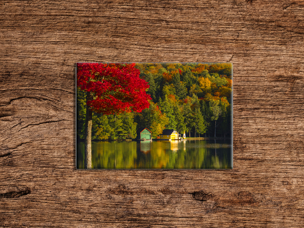 Old forge pond fall classic magnet
