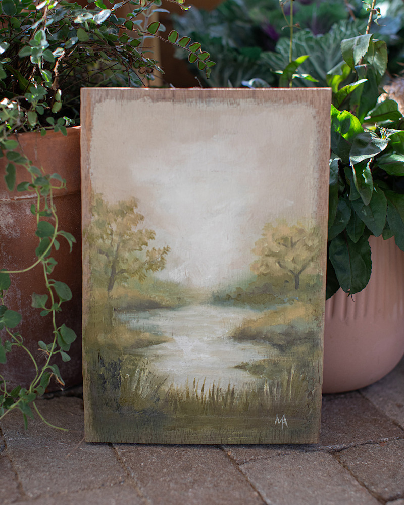 landscape on wood web 1