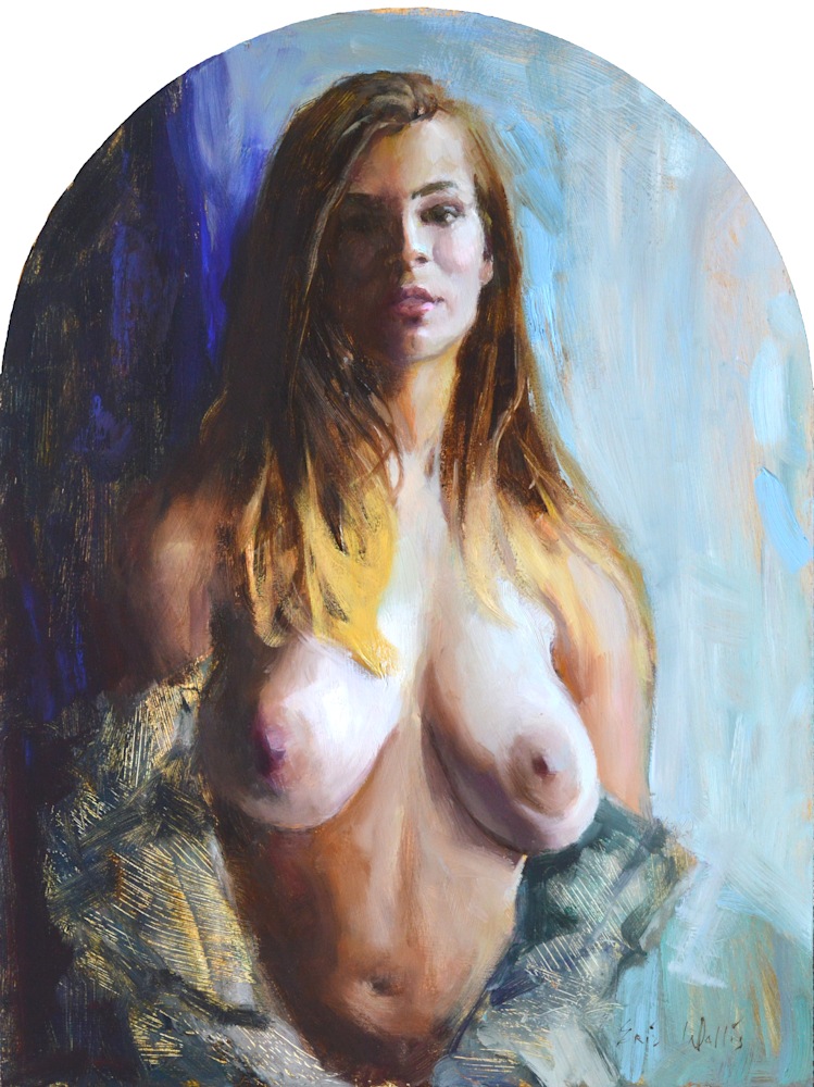 Woman Not Wearing a Sweater 16x12arch o p 2023