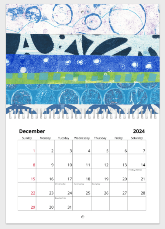 12 Dec 2024 Calendar