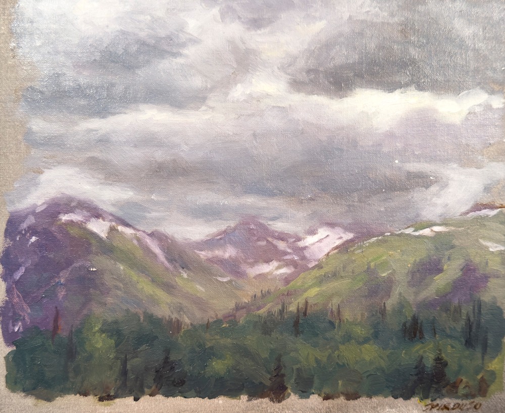 Spirduso Study of Mountains Anchorage
