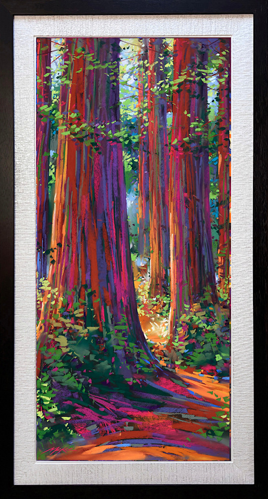 Royal Redwood framed