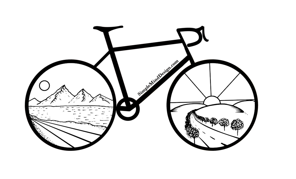 Jordan Mansour Road Bike Memories Sticker