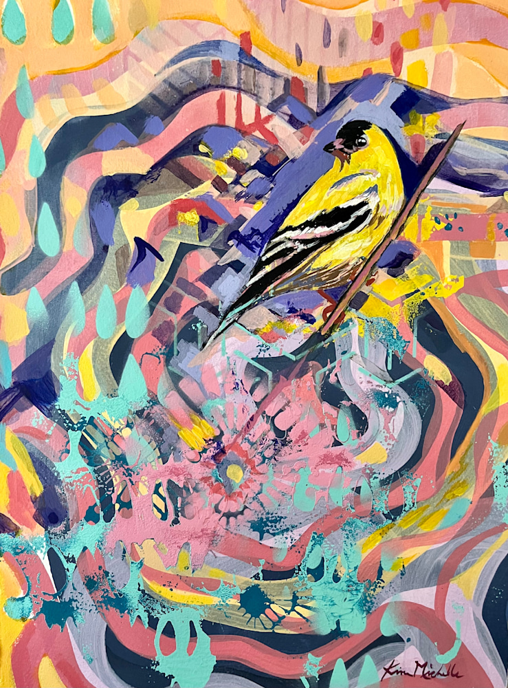 Goldfinch in the Whirlwind