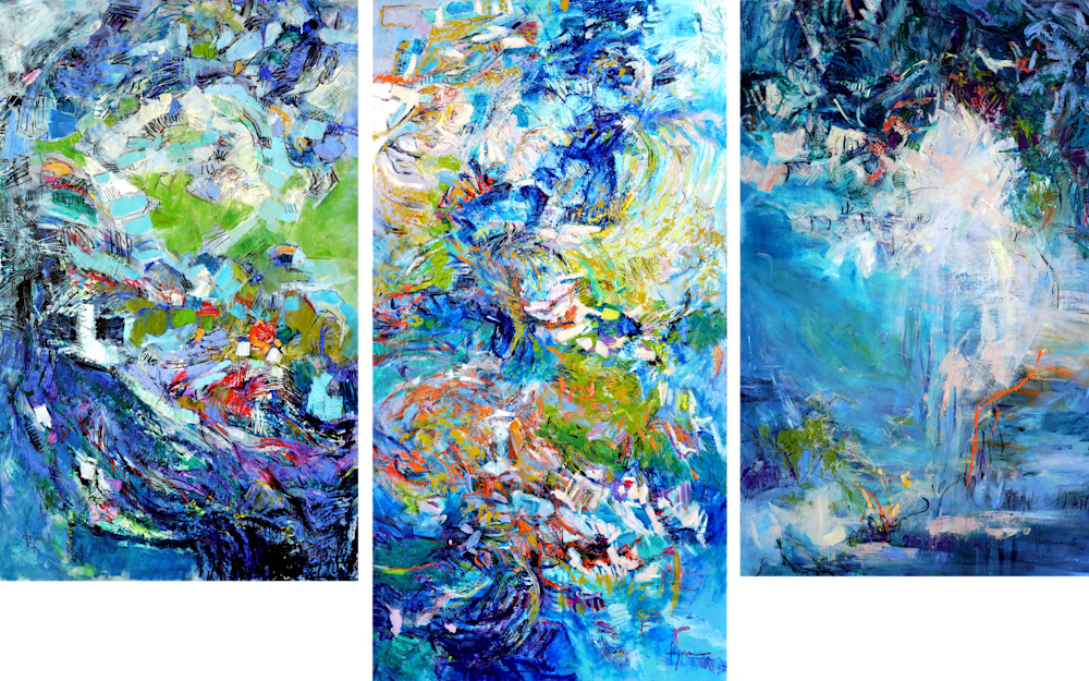 DF1039 Immersion triptych 2800