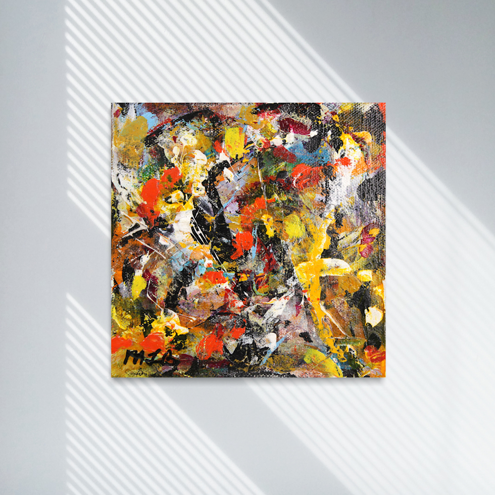 2045 Grey Minimalist Wall Art Photo Frame Mockup for Instagram Post