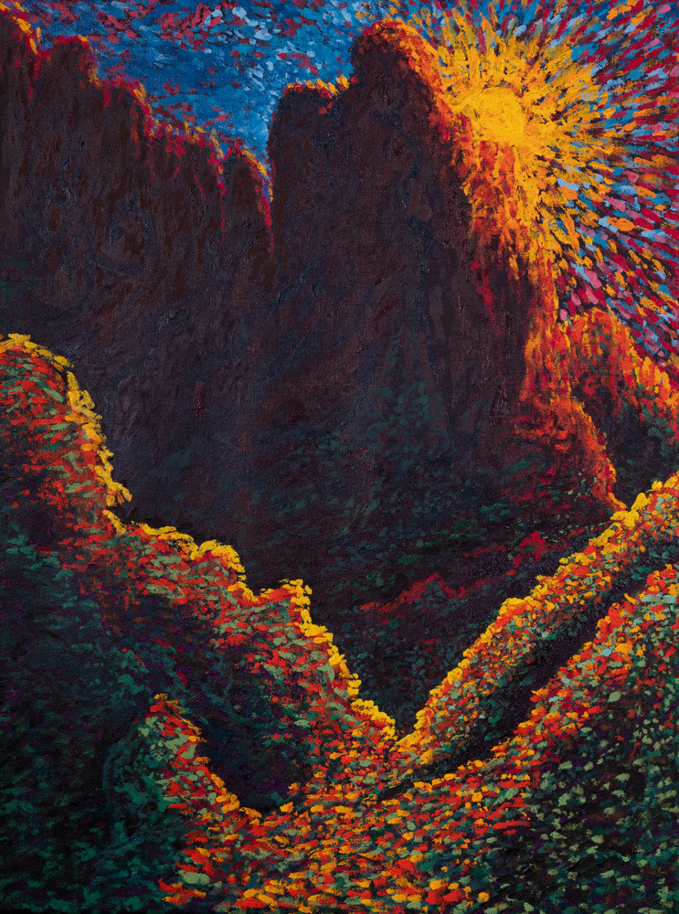 Morning Star 1   Original 24x18 $780