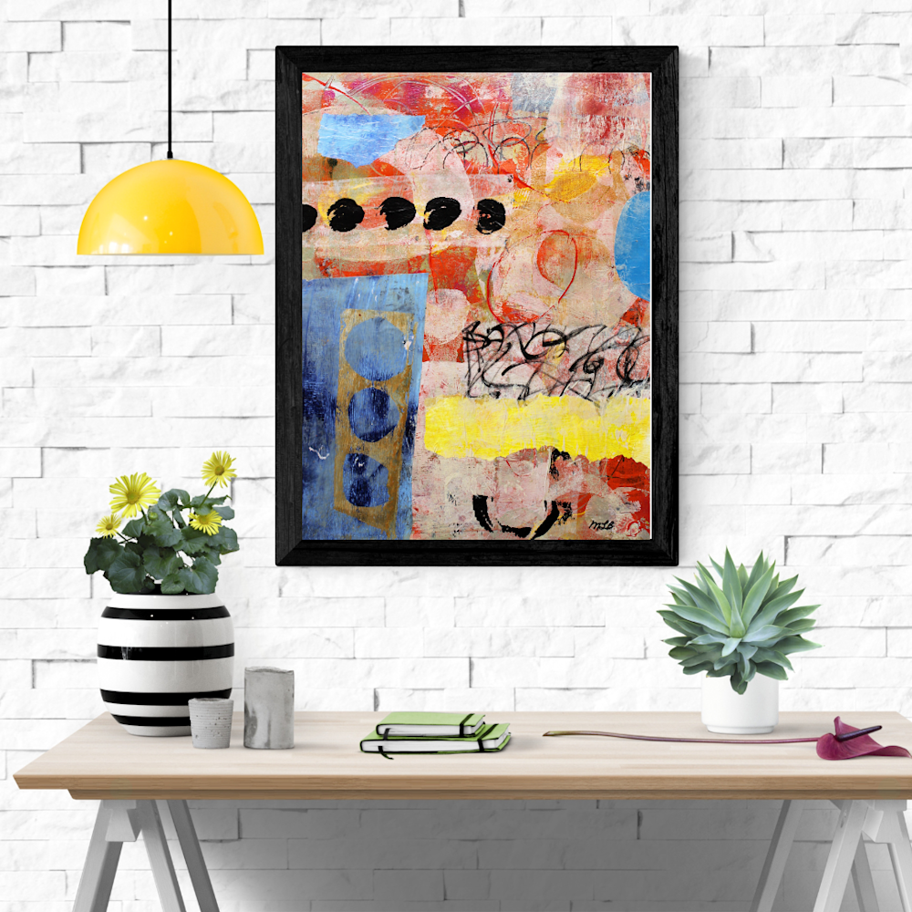 2144 White Brick Wall Mockup Frame Quote Instagram Post