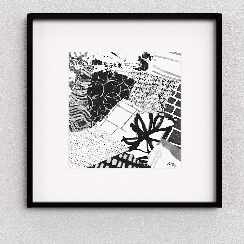 2131 Black & White Photo Wall Art Instagram Post