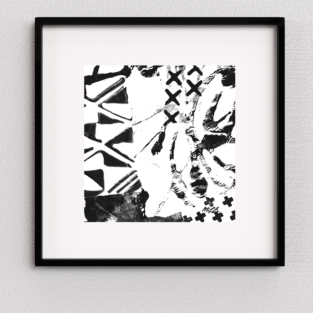 2126 Black & White Photo Wall Art Instagram Post