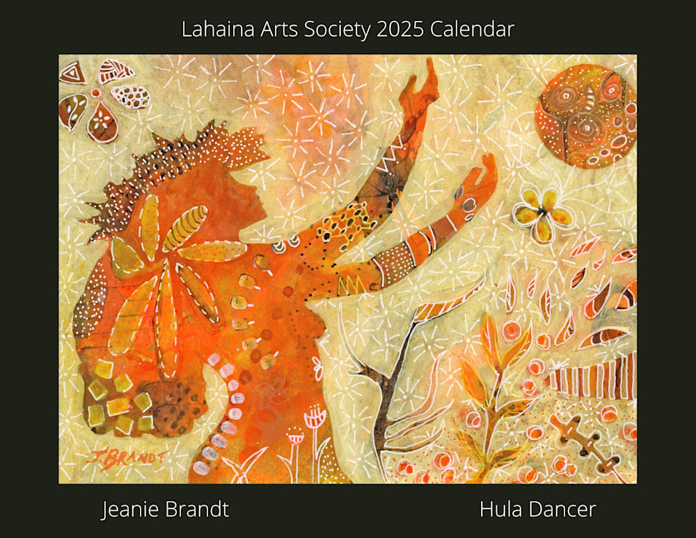 2025 Lahaina Arts Society Wall Calendar Lahaina Arts Society