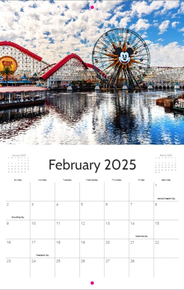 disneyland-wall-calendar-2025-disneyland-art-william-drew-photography