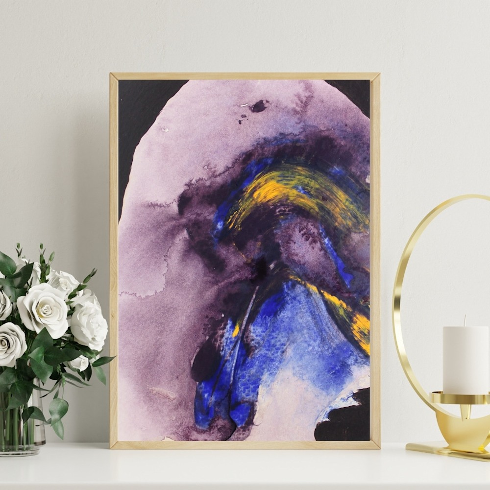 1098 White 3D Minimalist Wall Frame Mockup Instagram Post