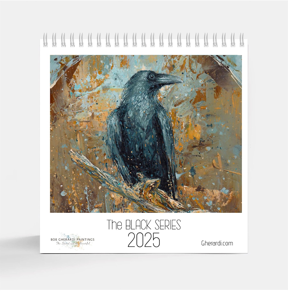 Bob Gherardi - 2025-limited-edition-8-x-8-inch-black-series-desk