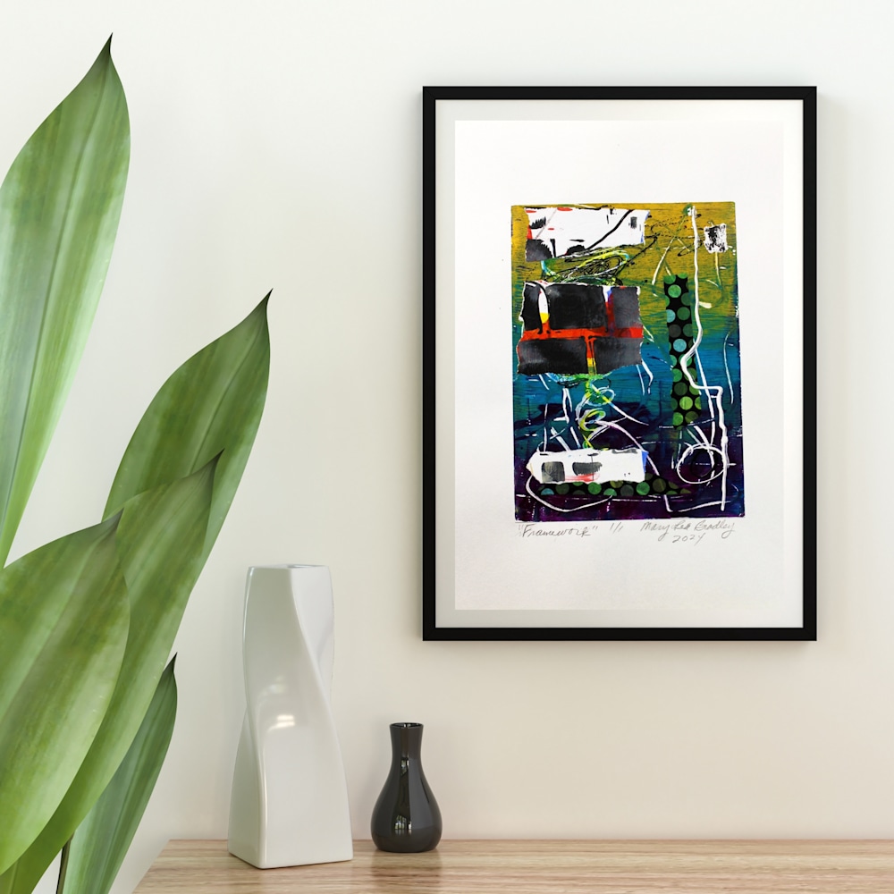 2226 Beige Neutral Wall Frame Mockup Instagram Post