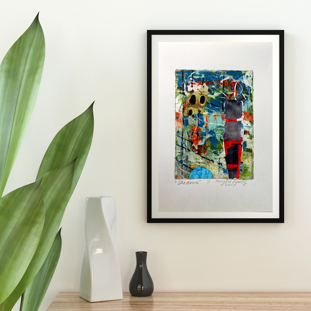 2224 Beige Neutral Wall Frame Mockup Instagram Post