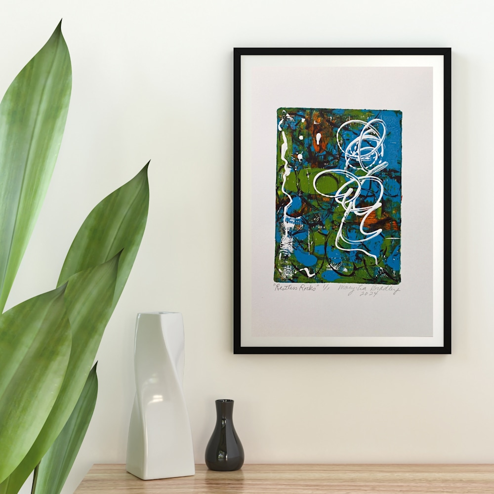 2220 Beige Neutral Wall Frame Mockup Instagram Post