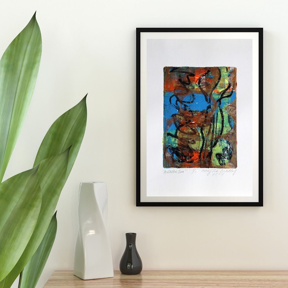 2211 Beige Neutral Wall Frame Mockup Instagram Post