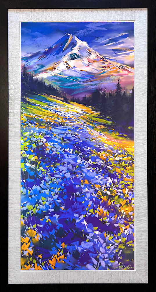 Blue Heaven #3 framed